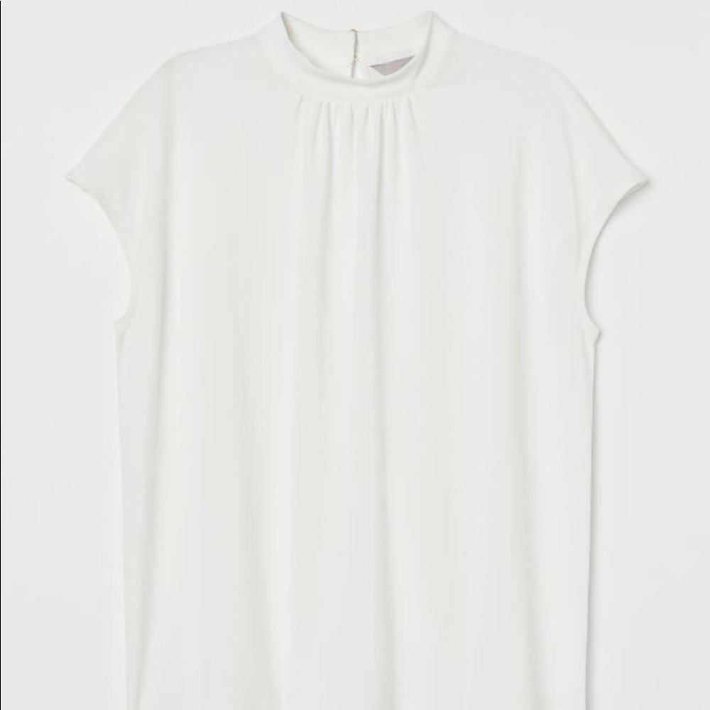 H&M Capped Sleeve Blouse
